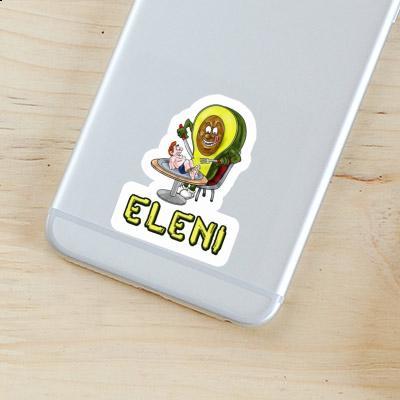 Eleni Sticker Avocado Notebook Eleni Sticker Avocado Gift package Image