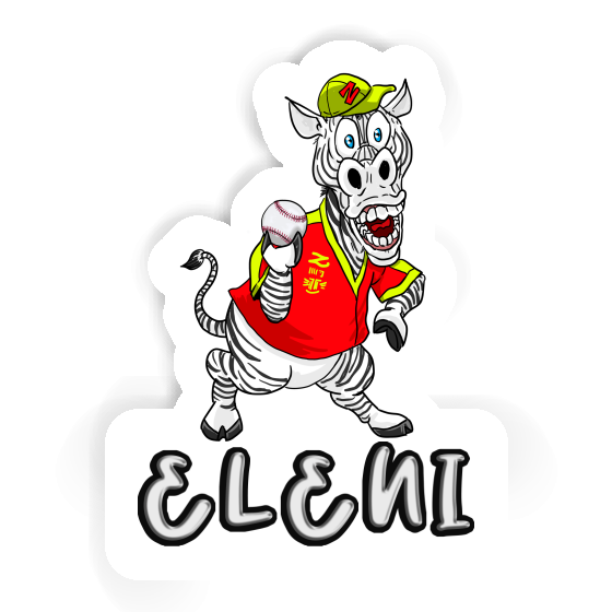 Aufkleber Baseballspieler Eleni Gift package Image