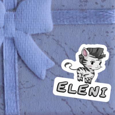 Aufkleber Zebra Eleni Gift package Image