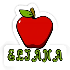 Sticker Eliana Apple Image