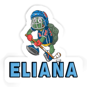 Sticker Eliana Ice-Hockey Player Image