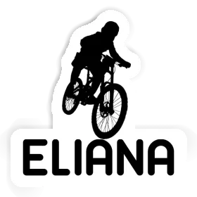 Sticker Eliana Freeride Biker Image