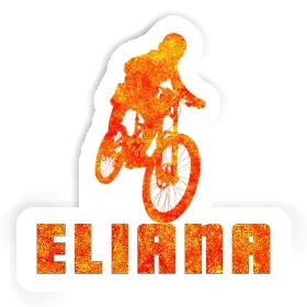 Freeride Biker Sticker Eliana Image