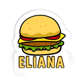 Cheeseburger Sticker Eliana Image