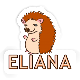 Hedgehog Sticker Eliana Image