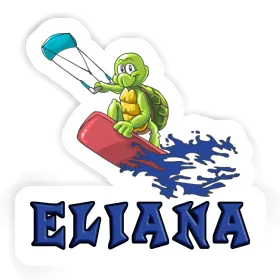 Kitesurfer Sticker Eliana Image