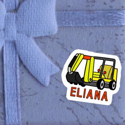 Autocollant Eliana Mini-pelle Notebook Image
