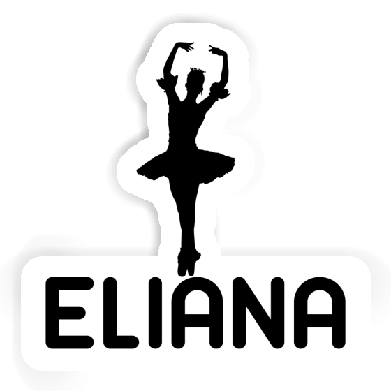 Ballerina Aufkleber Eliana Ballerina Aufkleber Eliana Image