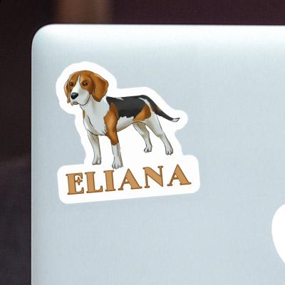 Eliana Autocollant Beagle Notebook Eliana Autocollant Beagle Gift package Image