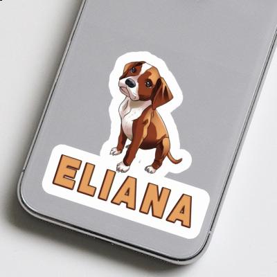 Aufkleber Eliana Boxerhund Notebook Aufkleber Eliana Boxerhund Notebook Image