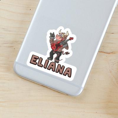 Autocollant Guitariste Eliana Notebook Autocollant Guitariste Eliana Gift package Image