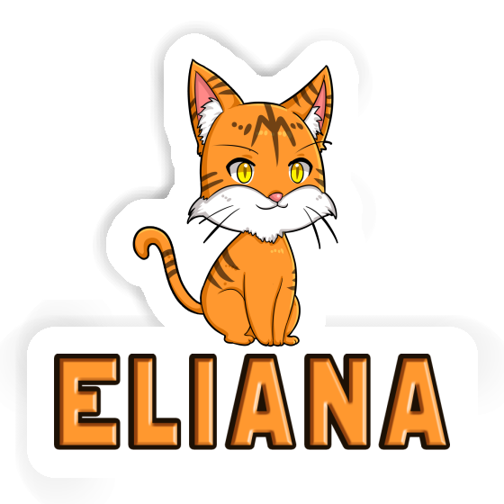 Sticker Eliana Kitten Notebook Sticker Eliana Kitten Gift package Image