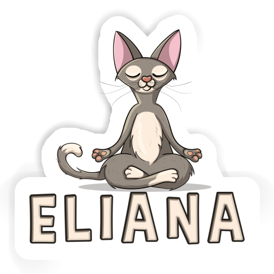 Eliana Sticker Cat Laptop Eliana Sticker Cat Laptop Image