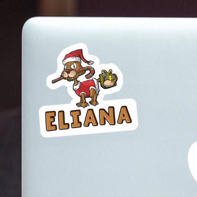 Eliana Autocollant Chat de Noël Laptop Eliana Autocollant Chat de Noël Laptop Image