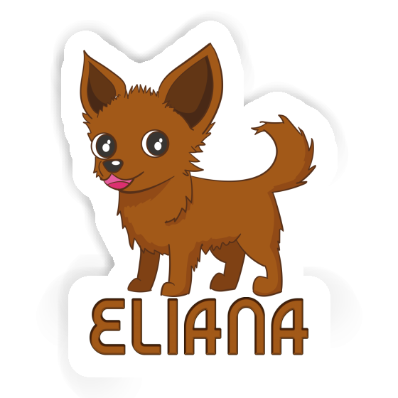 Chihuahua Sticker Eliana Notebook Image