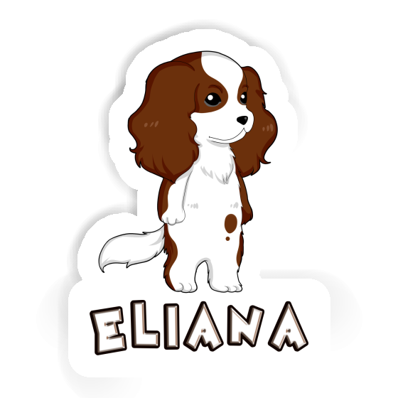 Cavalier King Charles Spaniel Sticker Eliana Notebook Cavalier King Charles Spaniel Sticker Eliana Gift package Image