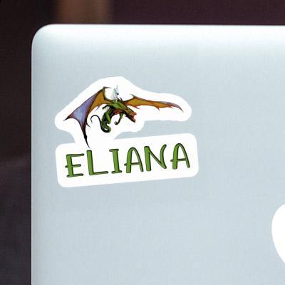 Autocollant Dragon Eliana Notebook Autocollant Dragon Eliana Gift package Image