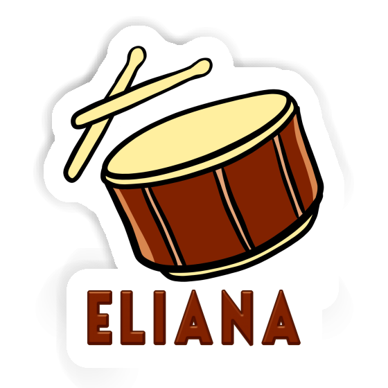 Aufkleber Eliana Trommel Laptop Aufkleber Eliana Trommel Laptop Image