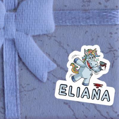 Autocollant Licorne Eliana Autocollant Licorne Eliana Image