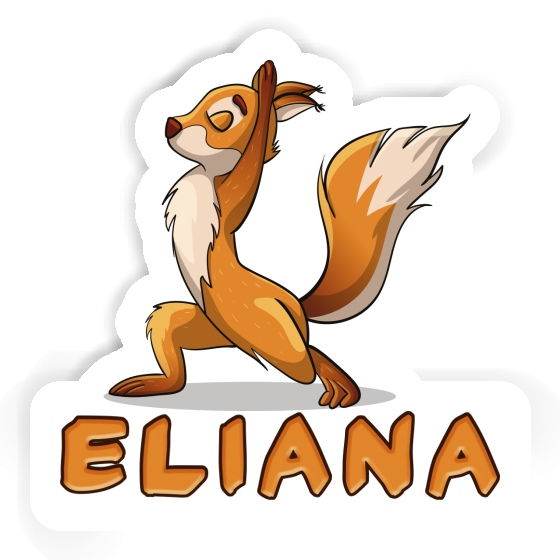 Sticker Eichhörnchen Eliana Notebook Sticker Eichhörnchen Eliana Gift package Image