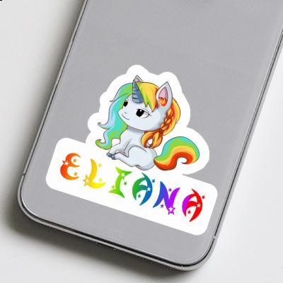 Einhorn Aufkleber Eliana Notebook Einhorn Aufkleber Eliana Gift package Image