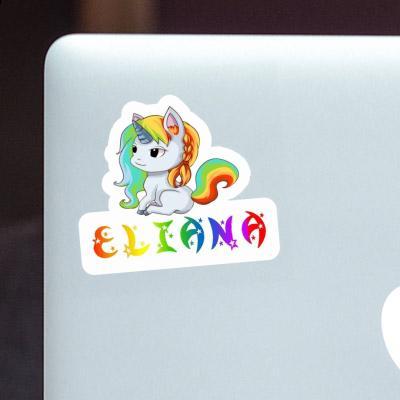 Einhorn Aufkleber Eliana Einhorn Aufkleber Eliana Image
