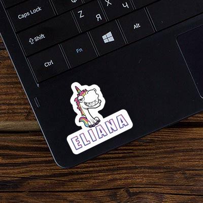 Eliana Autocollant Licorne grinçante Notebook Eliana Autocollant Licorne grinçante Gift package Image