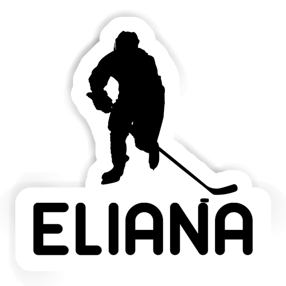 Hockey Player Sticker Eliana Gift package Image