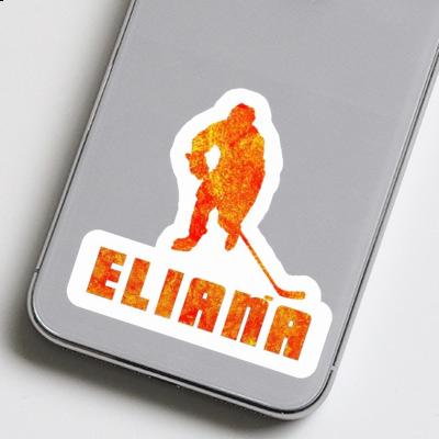 Eishockeyspieler Sticker Eliana Notebook Eishockeyspieler Sticker Eliana Notebook Image
