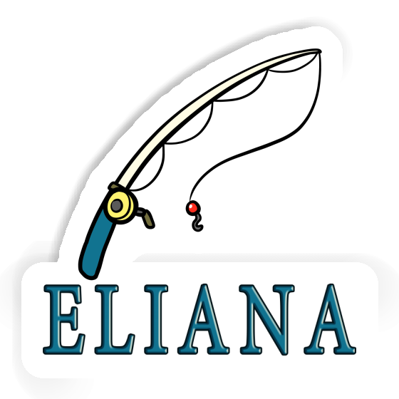 Sticker Fishing Rod Eliana Laptop Sticker Fishing Rod Eliana Laptop Image