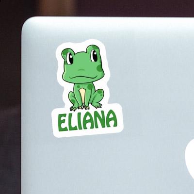Frosch Aufkleber Eliana Notebook Frosch Aufkleber Eliana Gift package Image