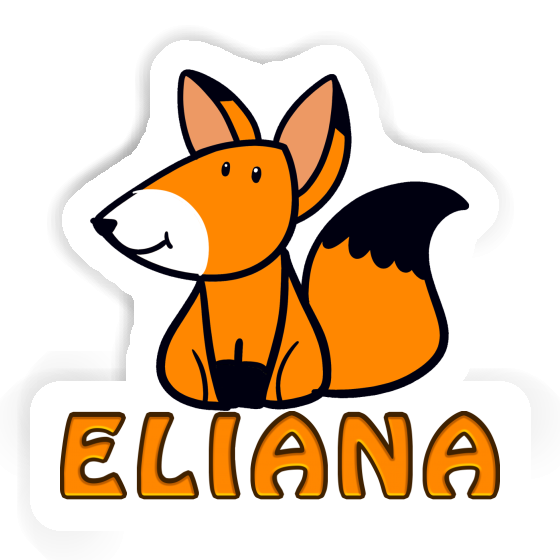 Eliana Autocollant Renard Eliana Autocollant Renard Image
