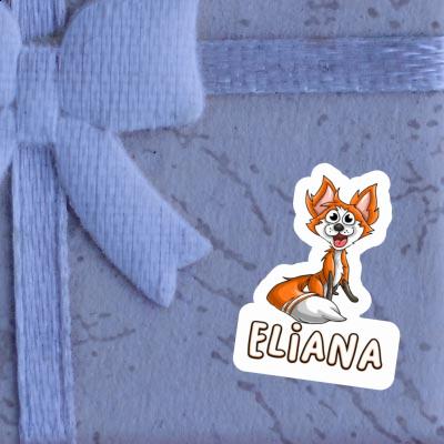 Eliana Autocollant Renard Notebook Eliana Autocollant Renard Gift package Image