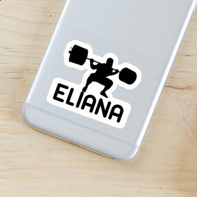 Autocollant Eliana Haltérophilie Autocollant Eliana Haltérophilie Image