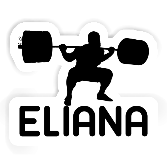 Autocollant Eliana Haltérophilie Notebook Autocollant Eliana Haltérophilie Notebook Image