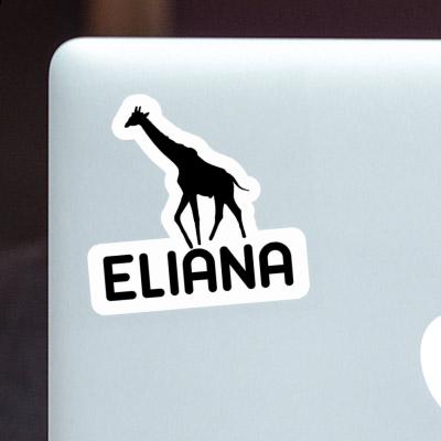 Aufkleber Giraffe Eliana Notebook Aufkleber Giraffe Eliana Gift package Image