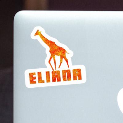 Eliana Sticker Giraffe Notebook Eliana Sticker Giraffe Notebook Image
