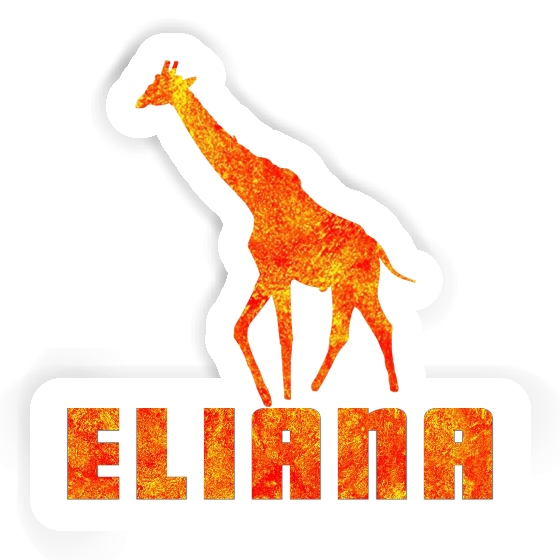 Eliana Autocollant Girafe Notebook Eliana Autocollant Girafe Gift package Image