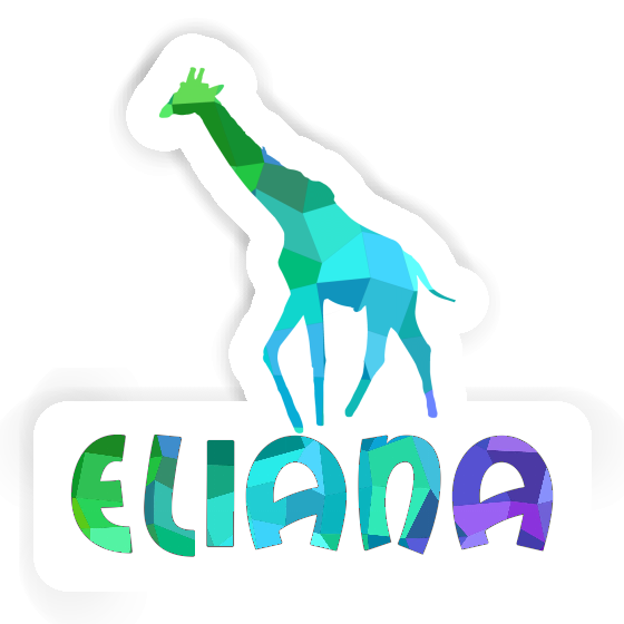 Autocollant Girafe Eliana Notebook Autocollant Girafe Eliana Gift package Image