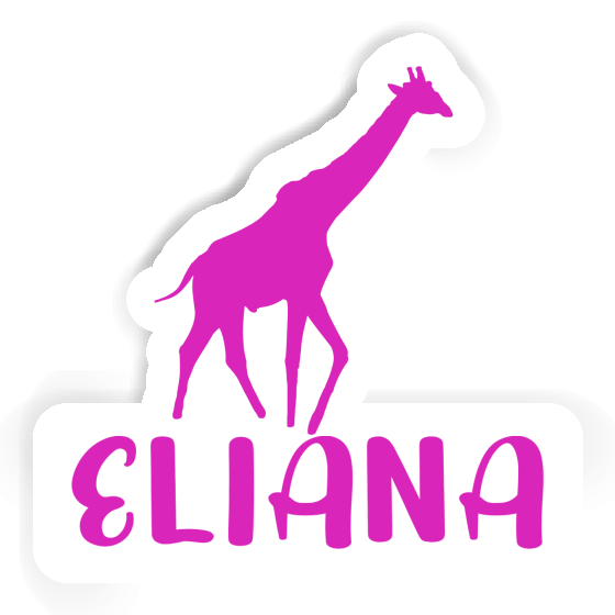 Eliana Autocollant Girafe Notebook Eliana Autocollant Girafe Notebook Image