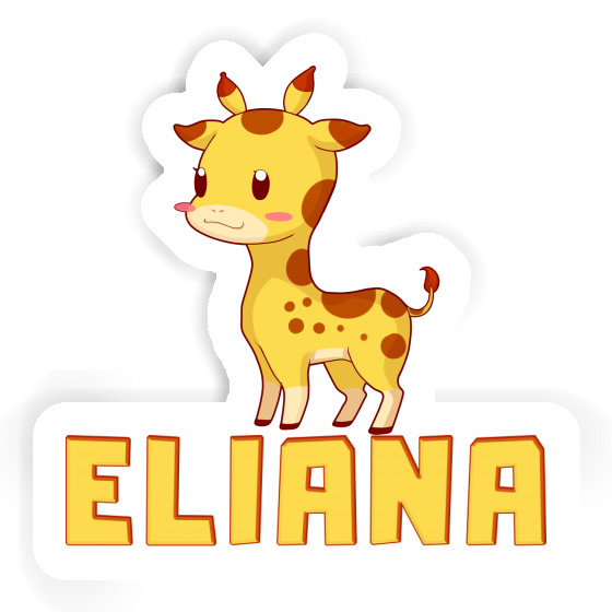 Aufkleber Giraffe Eliana Gift package Image