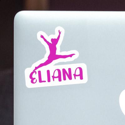 Aufkleber Gymnastin Eliana Image