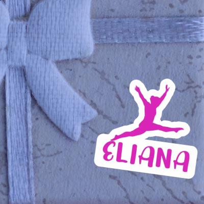 Aufkleber Gymnastin Eliana Laptop Aufkleber Gymnastin Eliana Laptop Image