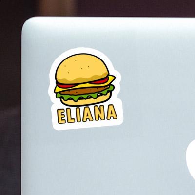 Cheeseburger Sticker Eliana Cheeseburger Sticker Eliana Image