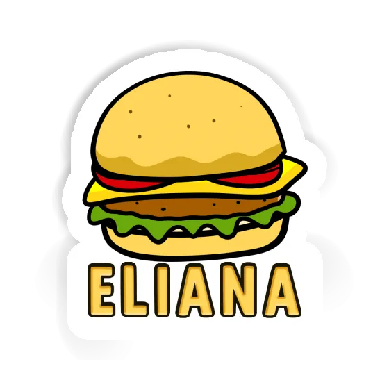 Sticker Eliana Beefburger Laptop Image