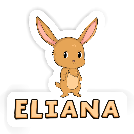 Eliana Autocollant Lapin de Pâques Laptop Eliana Autocollant Lapin de Pâques Laptop Image