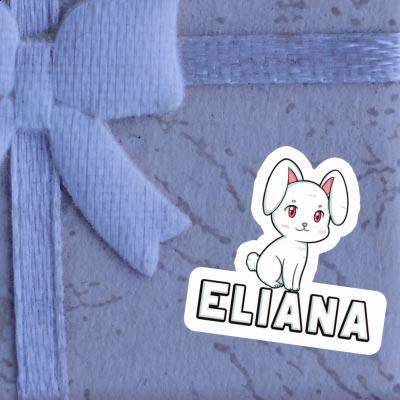 Eliana Autocollant Lapin de Pâques Notebook Eliana Autocollant Lapin de Pâques Notebook Image