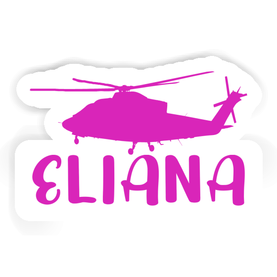 Eliana Sticker Helicopter Laptop Eliana Sticker Helicopter Laptop Image