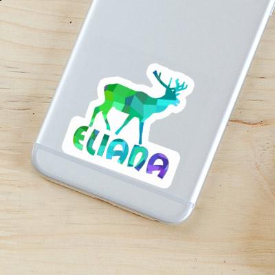 Eliana Sticker Hirsch Notebook Image