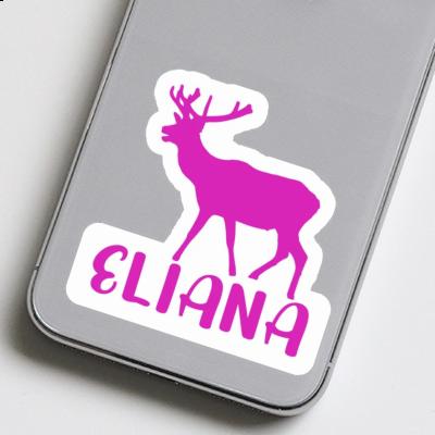 Autocollant Eliana Cerf Laptop Autocollant Eliana Cerf Laptop Image